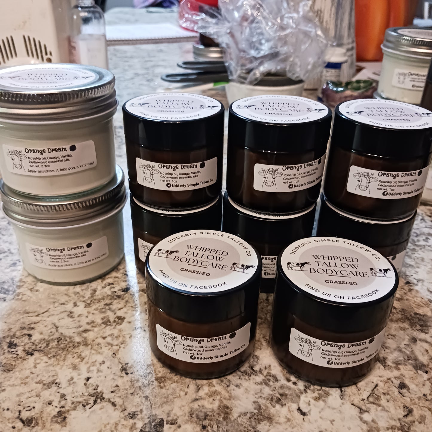 Whipped Tallow Balm (many scents available! and unscented)