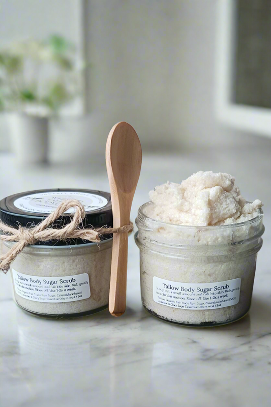 Calm Yo' Self! Tallow Sugar Scrub