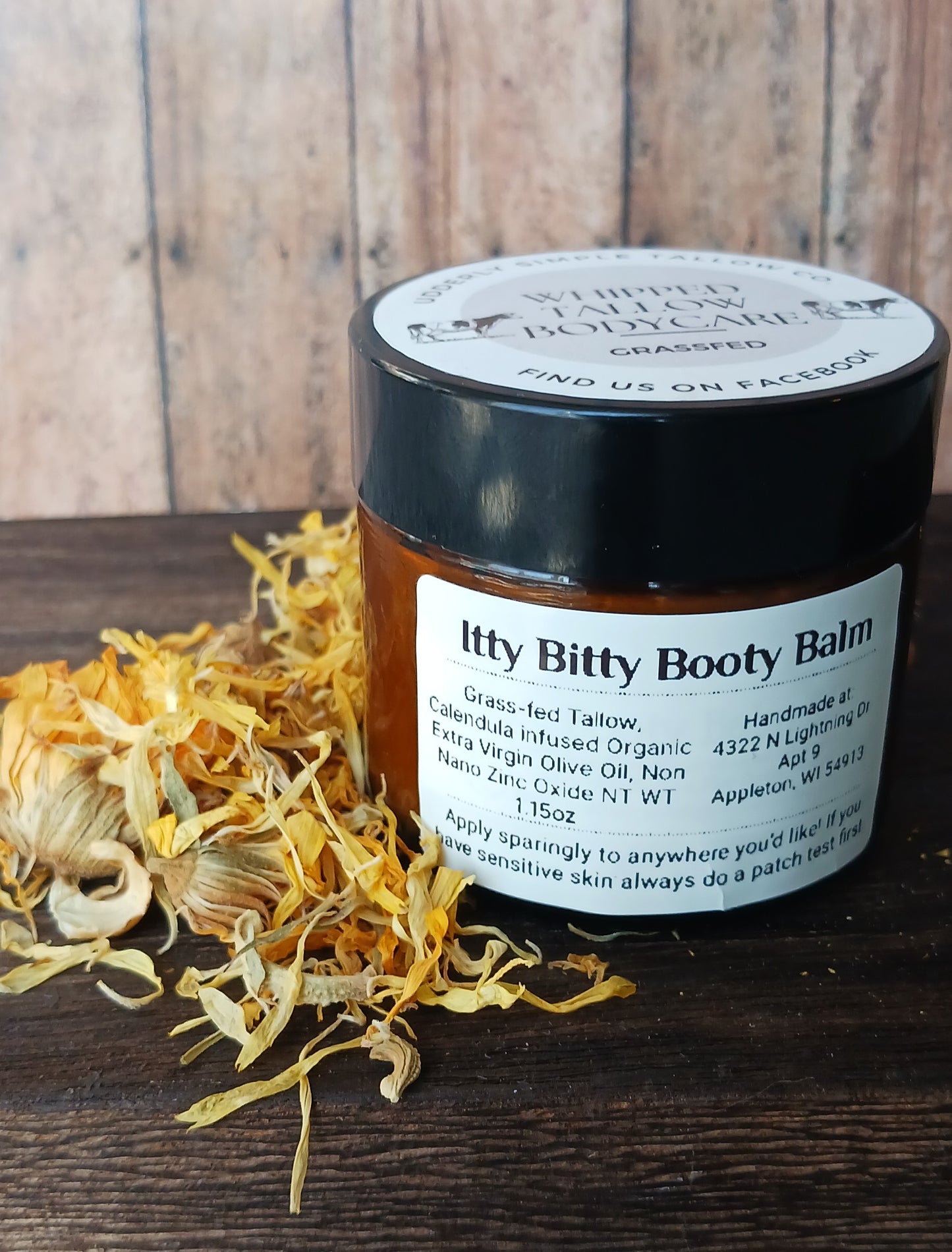 Itty Bitty Booty Herbal Balm